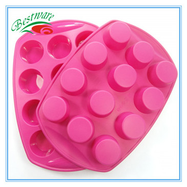 unique silicone cake pans mold 12 cups (11).JPG