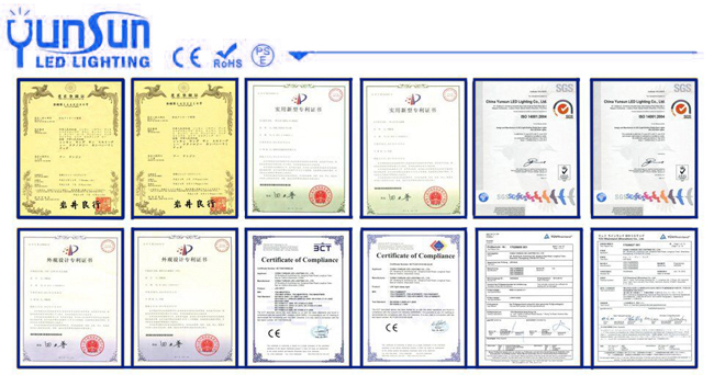 YUNSUN LED LIGHTING CERTIFICATES.jpg